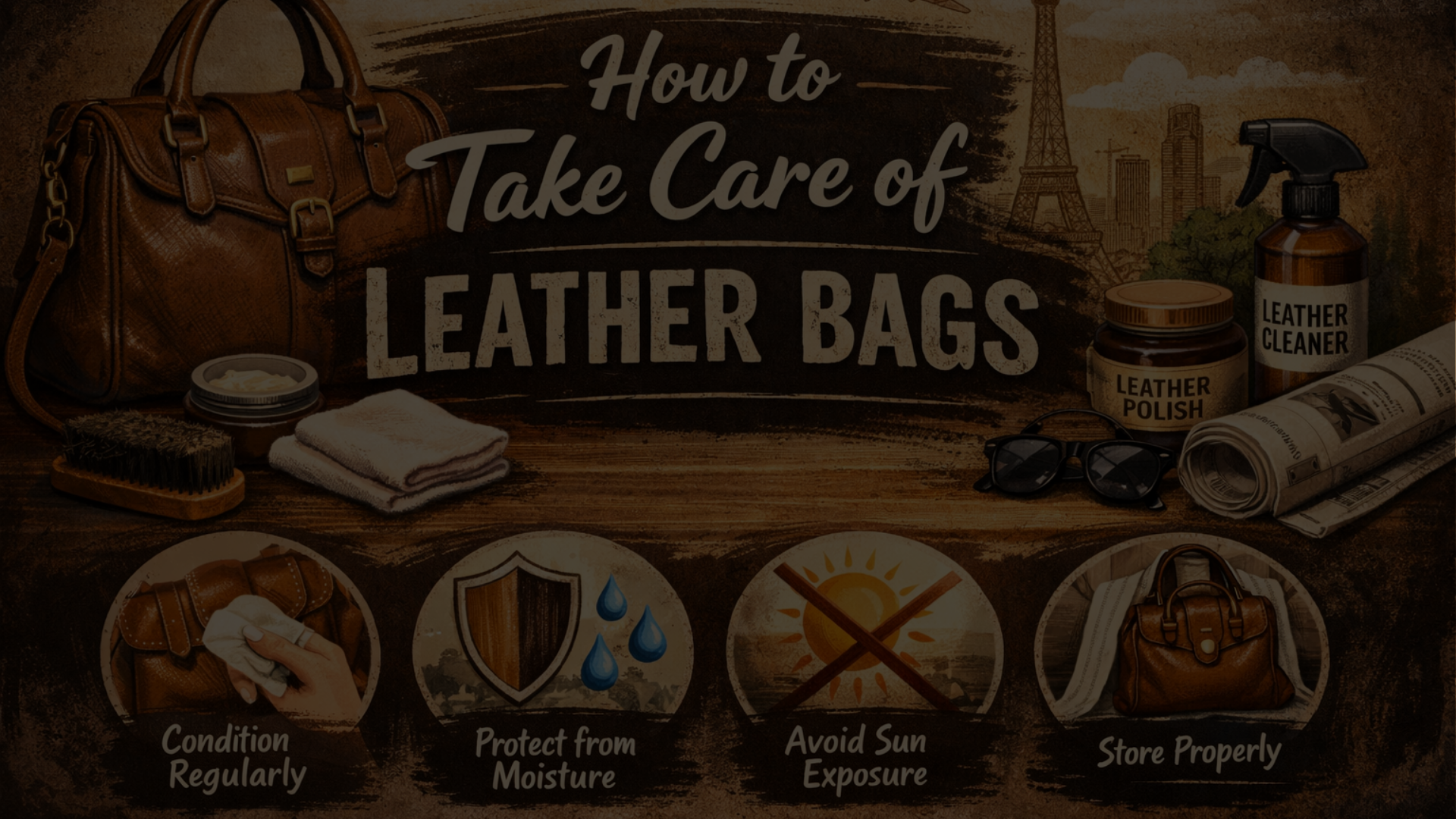 How to Take Care of Leather Bags