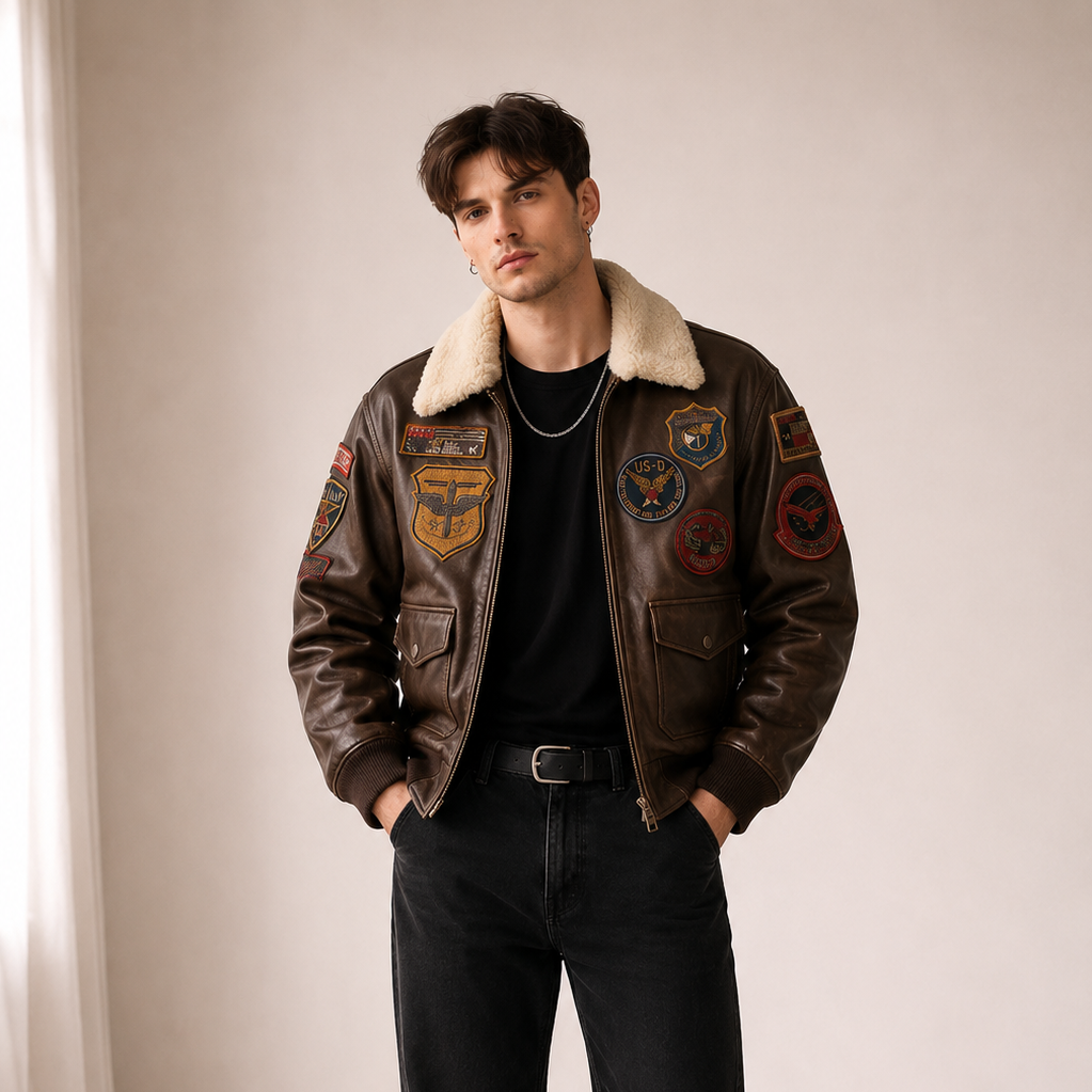 Mytik Patch Bomber Jacket - fnl