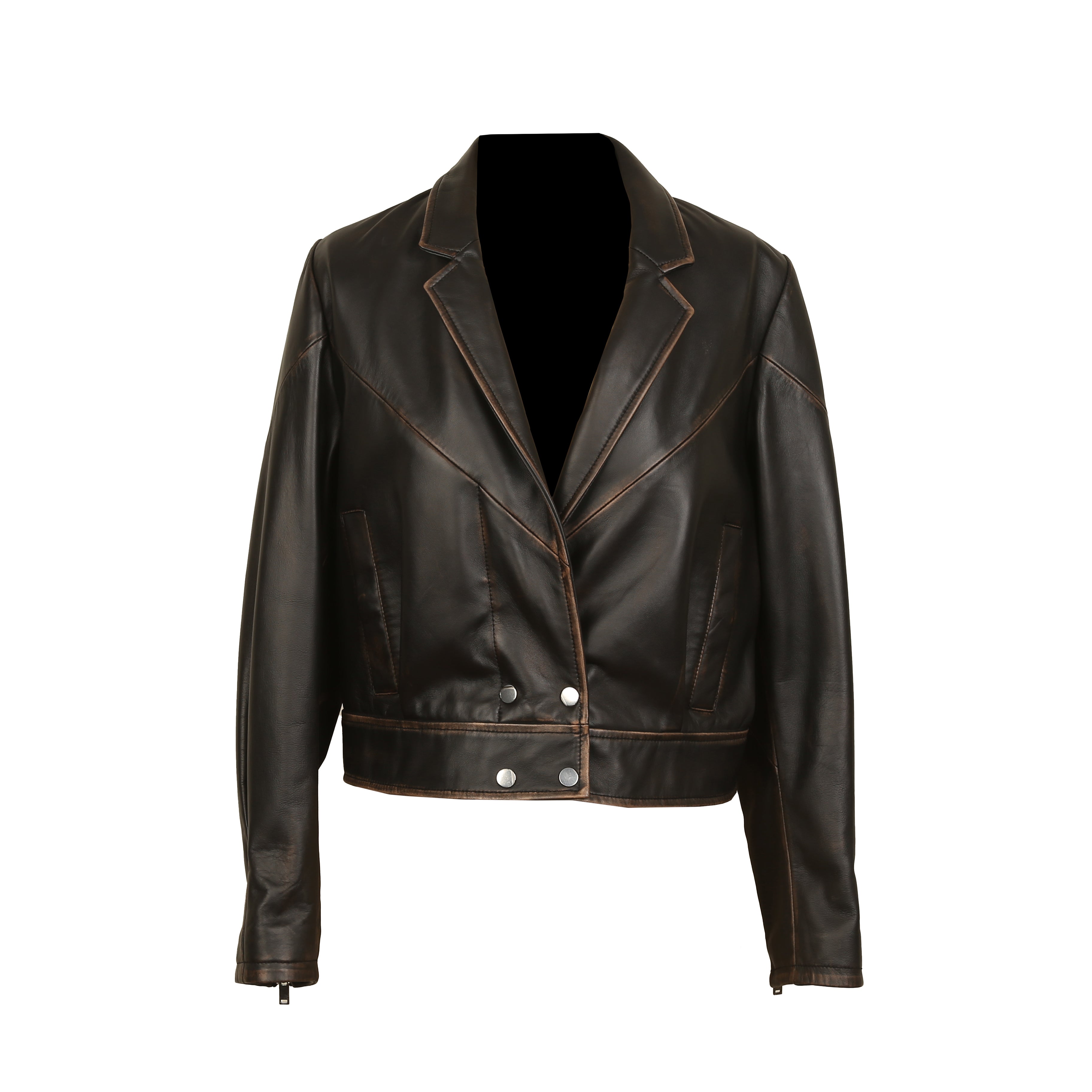Jayden Distressed Classic Jacket - fnl