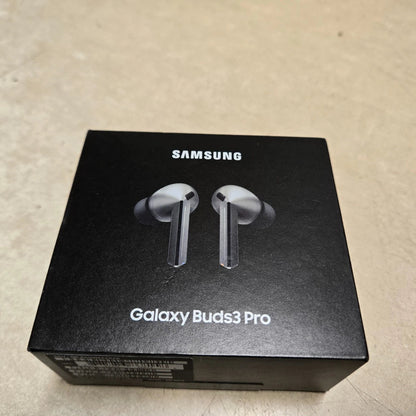 Samsung Galaxy Buds3 Pro Wireless Earbuds – Silver | ANC & Ambient Sound